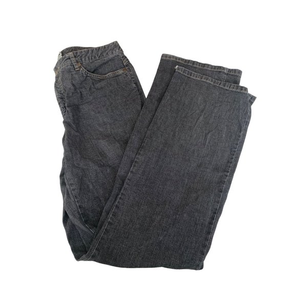 Tribal Jeans Womens Size 8 Black Denim Stretch Jeans Extensible - Picture 4 of 7